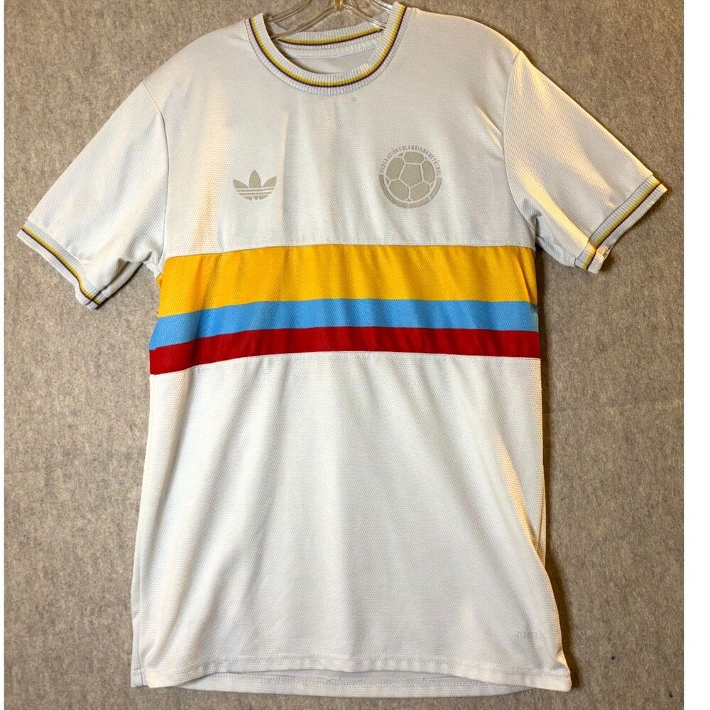 Adidas Colombia Football Soccer Jersey Shirt Men’s L 100th Anniversary 2024